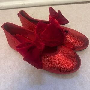 H&M Red Bow Kids Dress Shoes with Bow